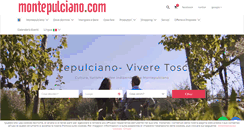 Desktop Screenshot of montepulciano.com