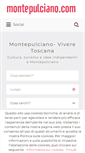 Mobile Screenshot of montepulciano.com